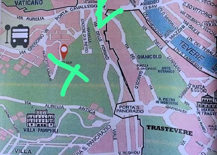 アパート Vista Del Cupolone *